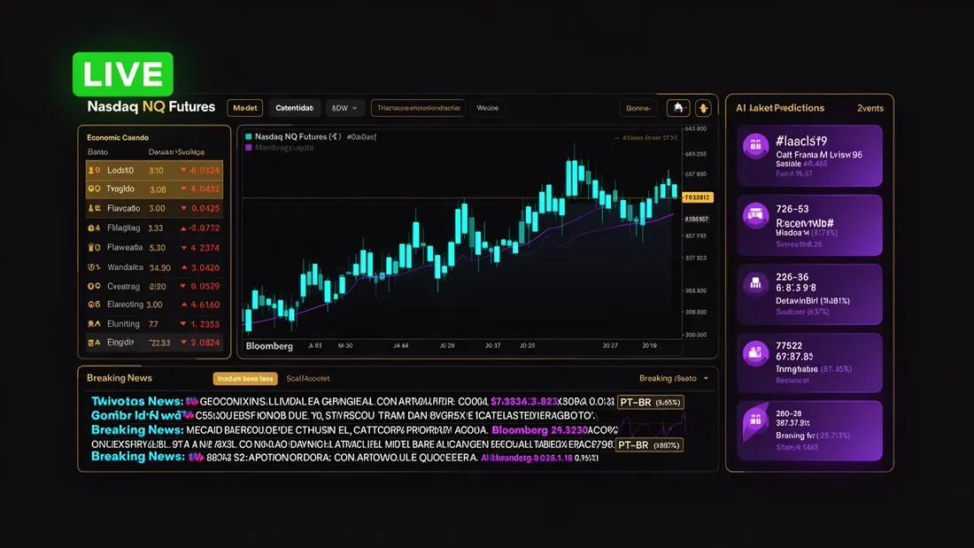 Cockpit Live do Nasdaq